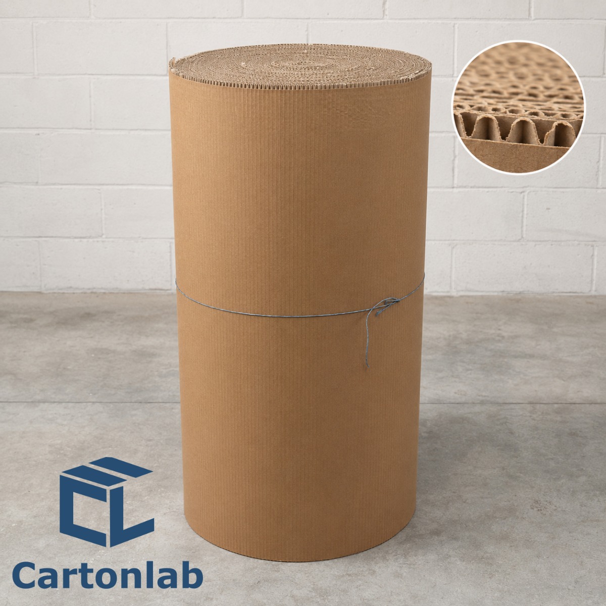 Rollo de cartón corrugado CARTONLAB - foto 1