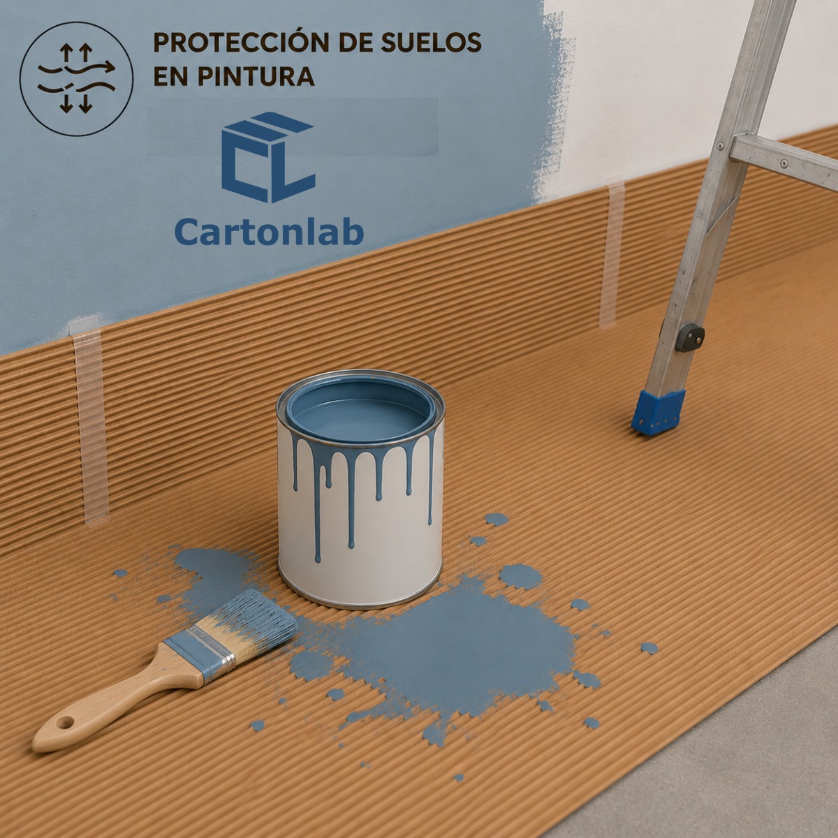 Rollo de cartón corrugado CARTONLAB - foto 4